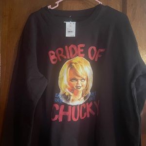 Bride of Chucky Tiffany Target Graphic Sweater